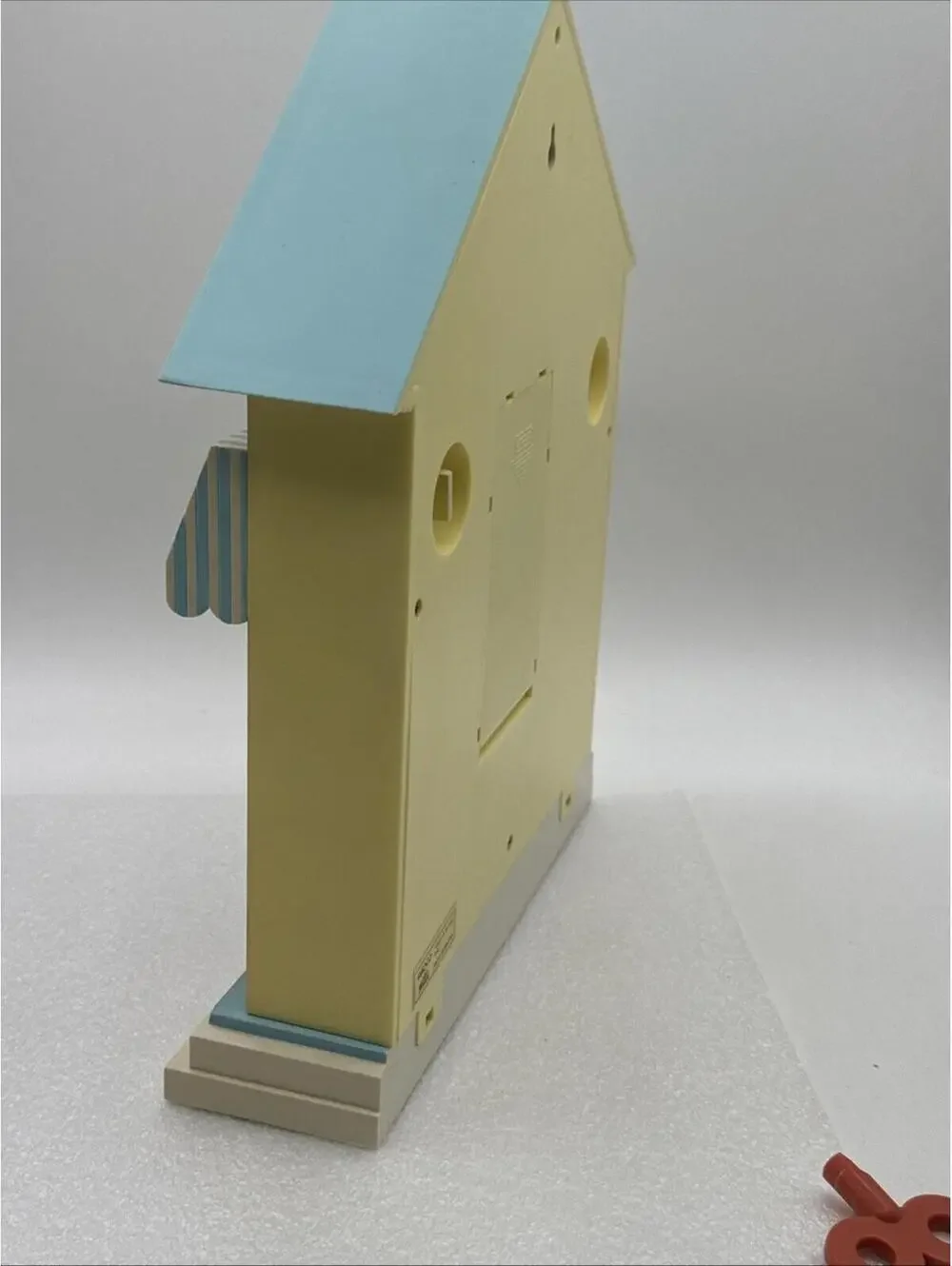 Vintage Enesco Toy Shoppe Clock 1991 Clock & Light Work 11” x 9.5” *READ*